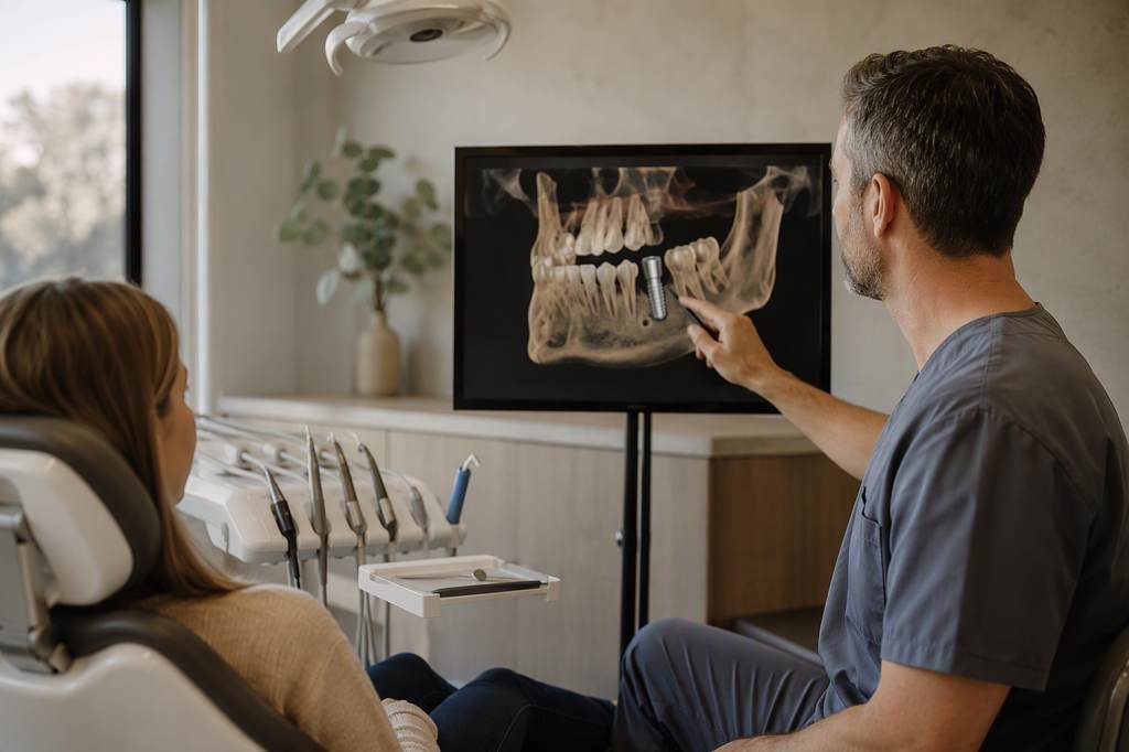 Statikus vagy dinamikus irányított implantátum-beültetés